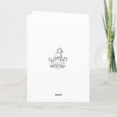 Carte Bonne Année Westie (Dos)