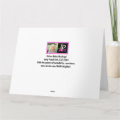 Carte Bonne Anniversaire Beurre Jaune Angel BIG Card (Dos)