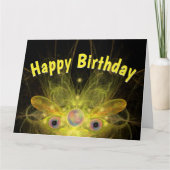 Carte Bonne Anniversaire Beurre Jaune Angel BIG Card (Devant)