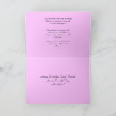 Carte Bonne Anniversaire Meilleur Ami Phalaenopsis Orchi (Intérieur)