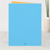 Carte Bonne Aventure Pirate Anniversaire (Dos)