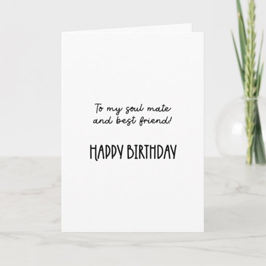 Carte Bonne bestie d'anniversaire ! ...drôle (Devant)