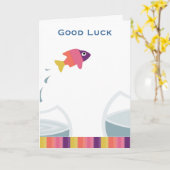 Carte Bonne chance (Fleur jaune)