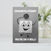 Carte Bonne Chance (Debout devant)