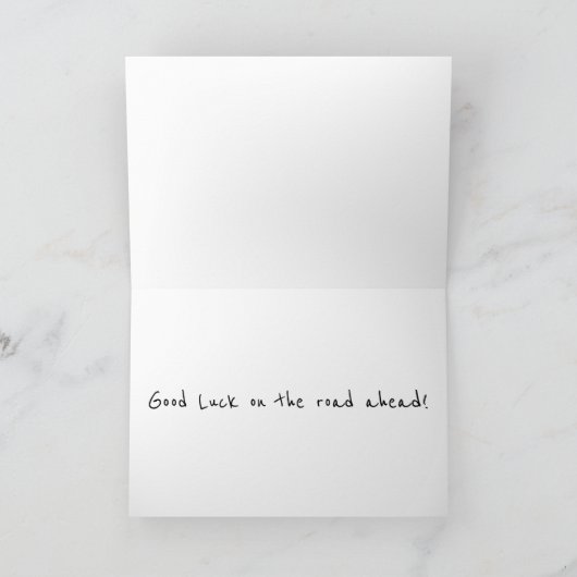 Carte Bonne chance (Intérieur)