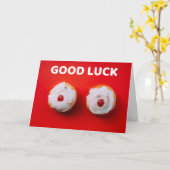 Carte Bonne Chance Avec Chirurgie Top (Fleur jaune)