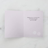 Carte Bonne chance avec votre chirurgie CATaract (Intérieur)