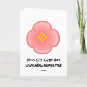 Carte Bonne chance Chine Rabbit Card (Dos)