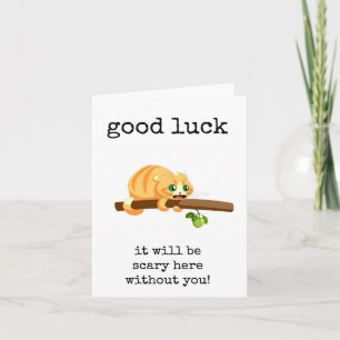 Carte Bonne Chance, Cotravailleur, Patron, Employés, Car