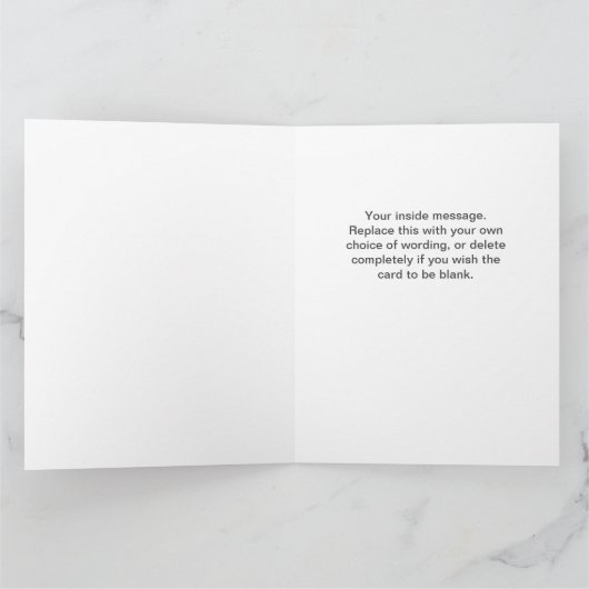 Carte Bonne chance dans votre nouveau travail en tant qu (Intérieur)