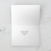 CARTE , BONNE CHANCE, DANS VOTRE NOUVELLE MAISON (Intérieur)