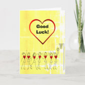 Carte Bonne chance Netball Salutation (Devant)