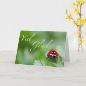 Carte Bonne chance, surtout à Corona. (Fleur jaune)