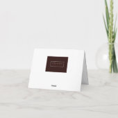 Carte Bonne Chanukah et joyeux Noël (Dos)