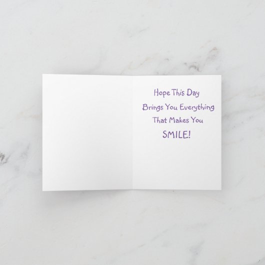 Carte Bonne chèvre (Intérieur)