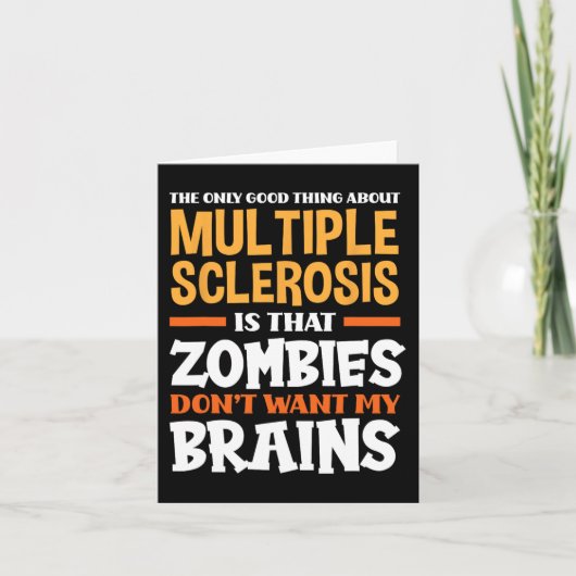 Carte Bonne Chose Sur La Sclérose En Plaques (Devant)