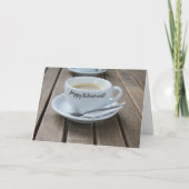 Carte Bonne coupe de café à la retraite (Devant)