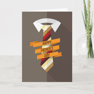 Carte Bonne Cravate de Fête des pères