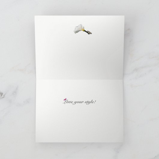 Carte Bonne dame classique d'anniversaire* (Intérieur)