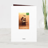 Carte Bonne et Heureuse Annee (Dos)