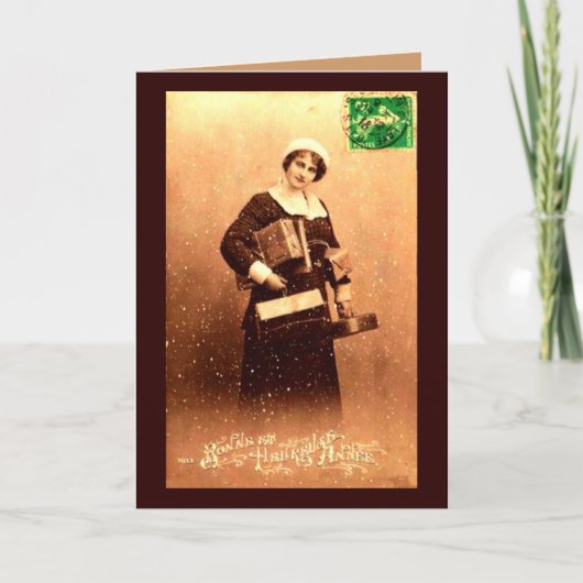 Carte Bonne et Heureuse Annee (Devant)