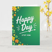 Carte Bonne Fête Belle-Mère (Fleur jaune)