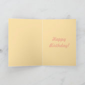 Carte Bonne fête d'anniversaire | Sage (Intérieur)