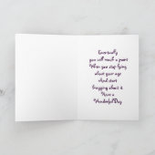 Carte Bonne fête d'anniversaire Sis (Intérieur)