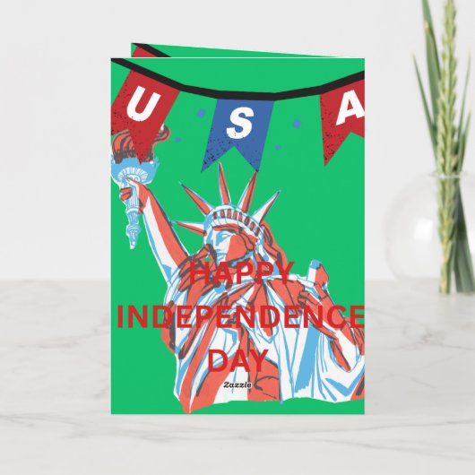 CARTE BONNE FÊTE DE LA MEMORIAL DAY (Dos)