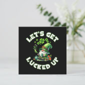 Carte bonne fête de la saint patrick (Debout devant)