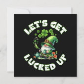 Carte bonne fête de la saint patrick (Dos)