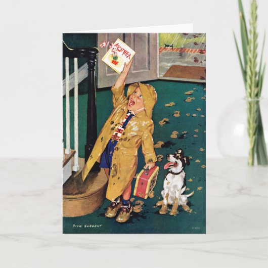 Carte Bonne fête des mères (Devant)