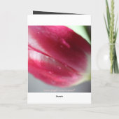 Carte Bonne fête des mères (Dos)