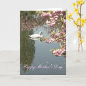 Carte Bonne fête des mères (Fleur jaune)