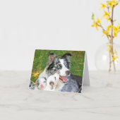 Carte Bonne fête des mères (Fleur jaune)