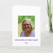 Carte Bonne fête des mères (Dos)