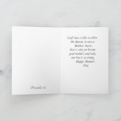 Carte Bonne fête des mères (Intérieur)