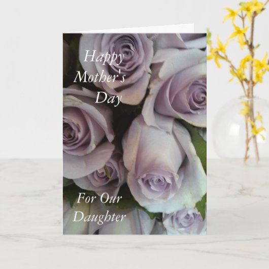 Carte Bonne fête des mères (Fleur jaune)