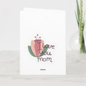 Carte Bonne fête des mères (Dos)