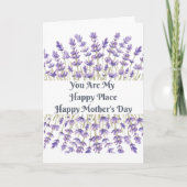 Carte Bonne fête des mères (Devant)