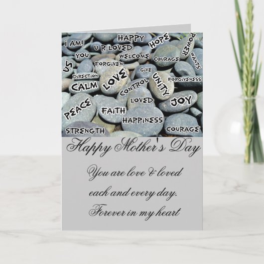 Carte Bonne fête des mères_ (Devant)