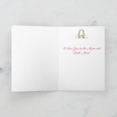 Carte Bonne Fête des Mères (Intérieur)
