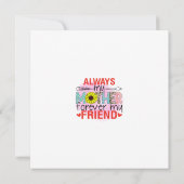 Carte Bonne fête des mères (Dos)