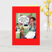 Carte Bonne fête des mères ! (Fleur jaune)