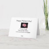 Carte Bonne fête des mères ! (Dos)