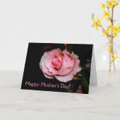 Carte Bonne fête des mères ! (Fleur jaune)