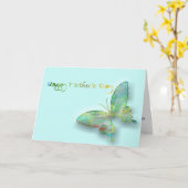 Carte Bonne fête des mères (Fleur jaune)