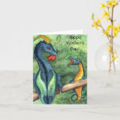 Carte Bonne fête des mères ! (Fleur jaune)