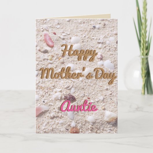 Carte Bonne fête des mères (Devant)