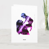 Carte "Bonne fête des mères à un comptable" (Dos)